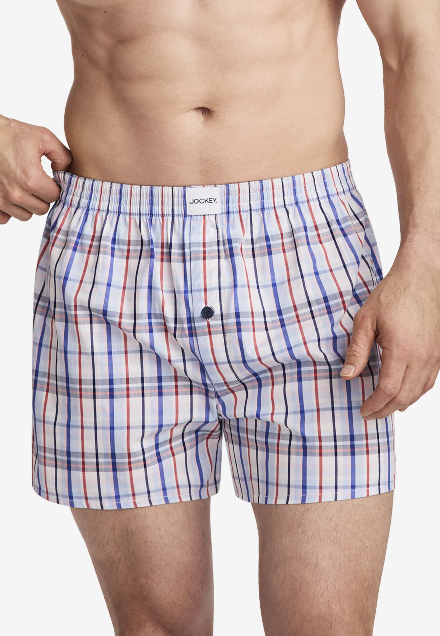 Jockey® Everyday Check Woven Boxer - Image 7