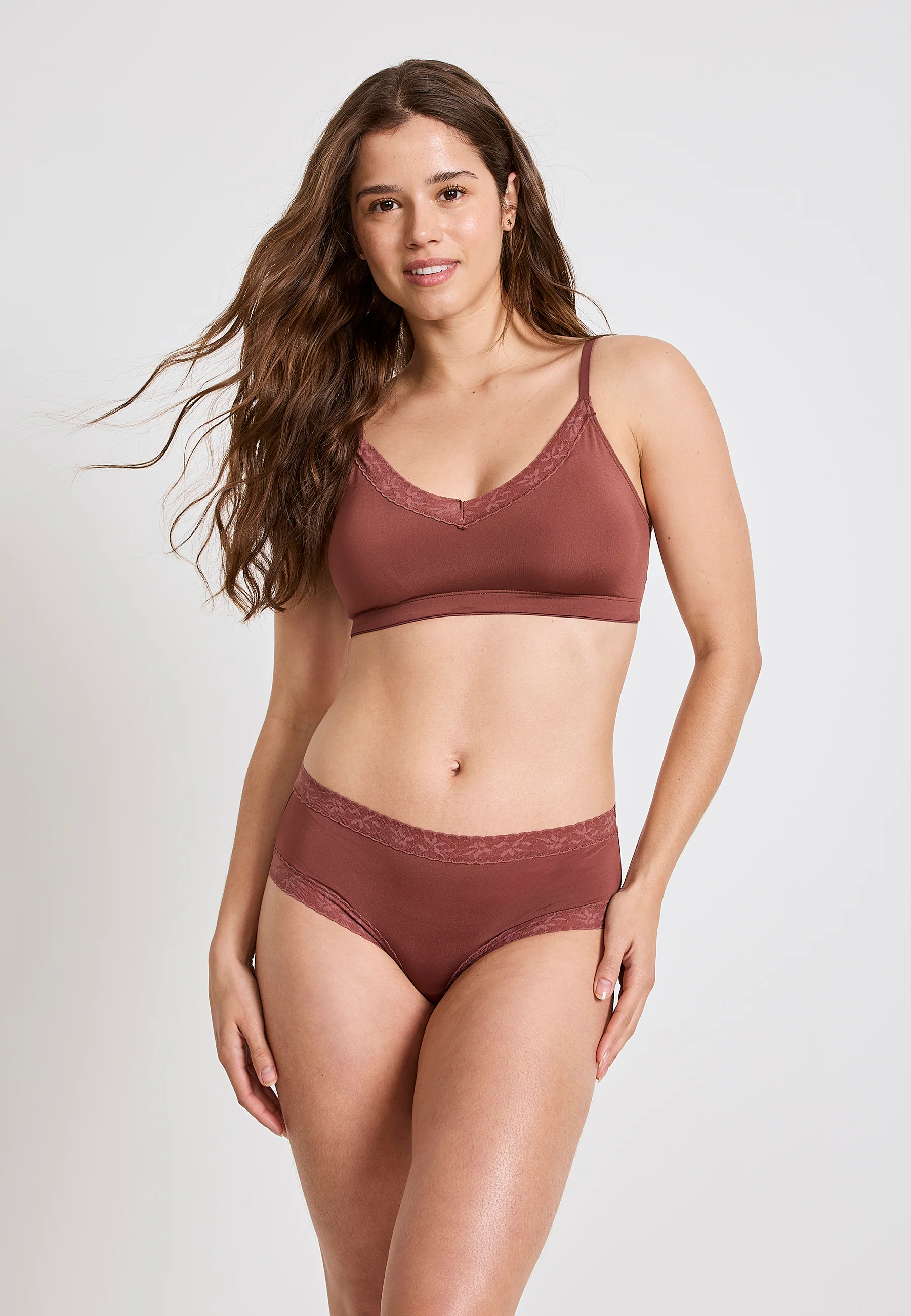 Jockey® Parisienne Soft Stretch Lace Microfiber Bralette - Image 30