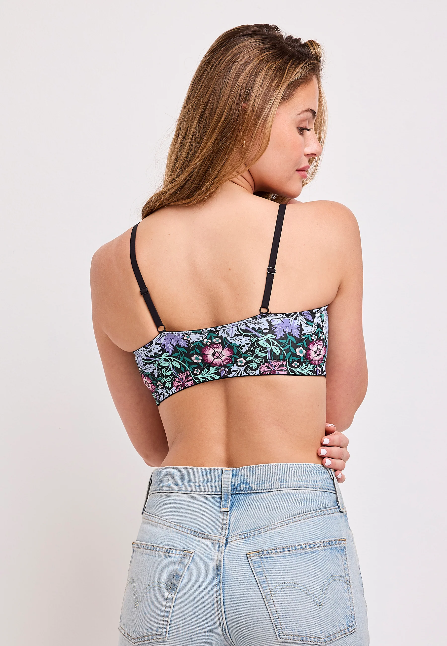 Jockey® Parisienne Soft Stretch Lace Microfiber Bralette - Image 59