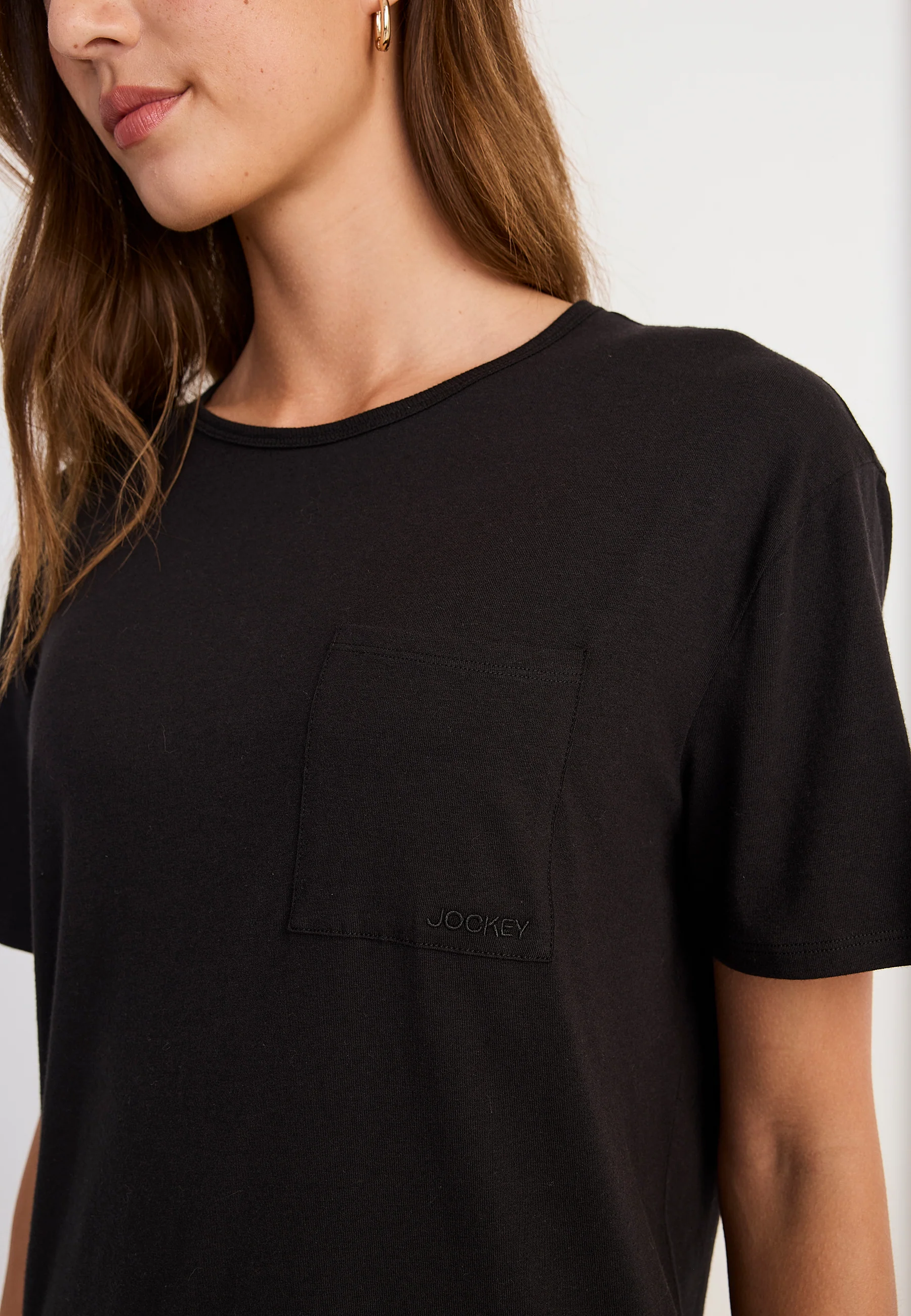 Jockey® Soft Touch Luxe Loungewear Short Sleeve T-Shirt - Image 10