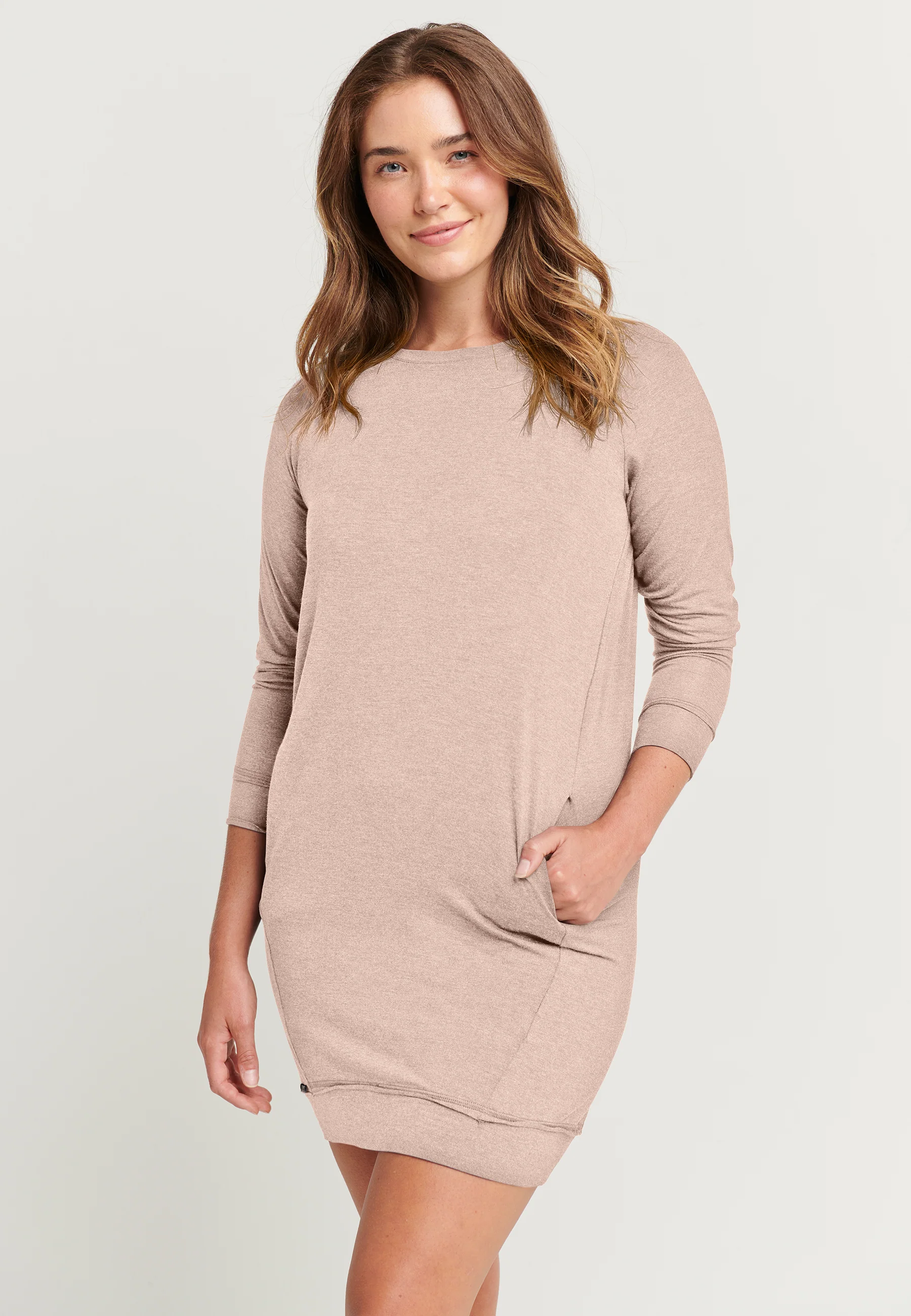 Jockey® Supersoft Long Sleeve Lounge Dress - Image 10
