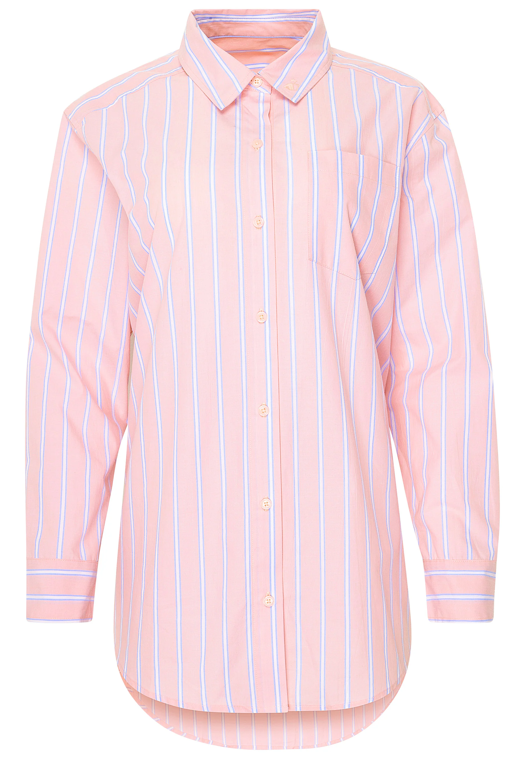 Jockey® Cotton Poplin Long Sleeve Button Up - Image 3