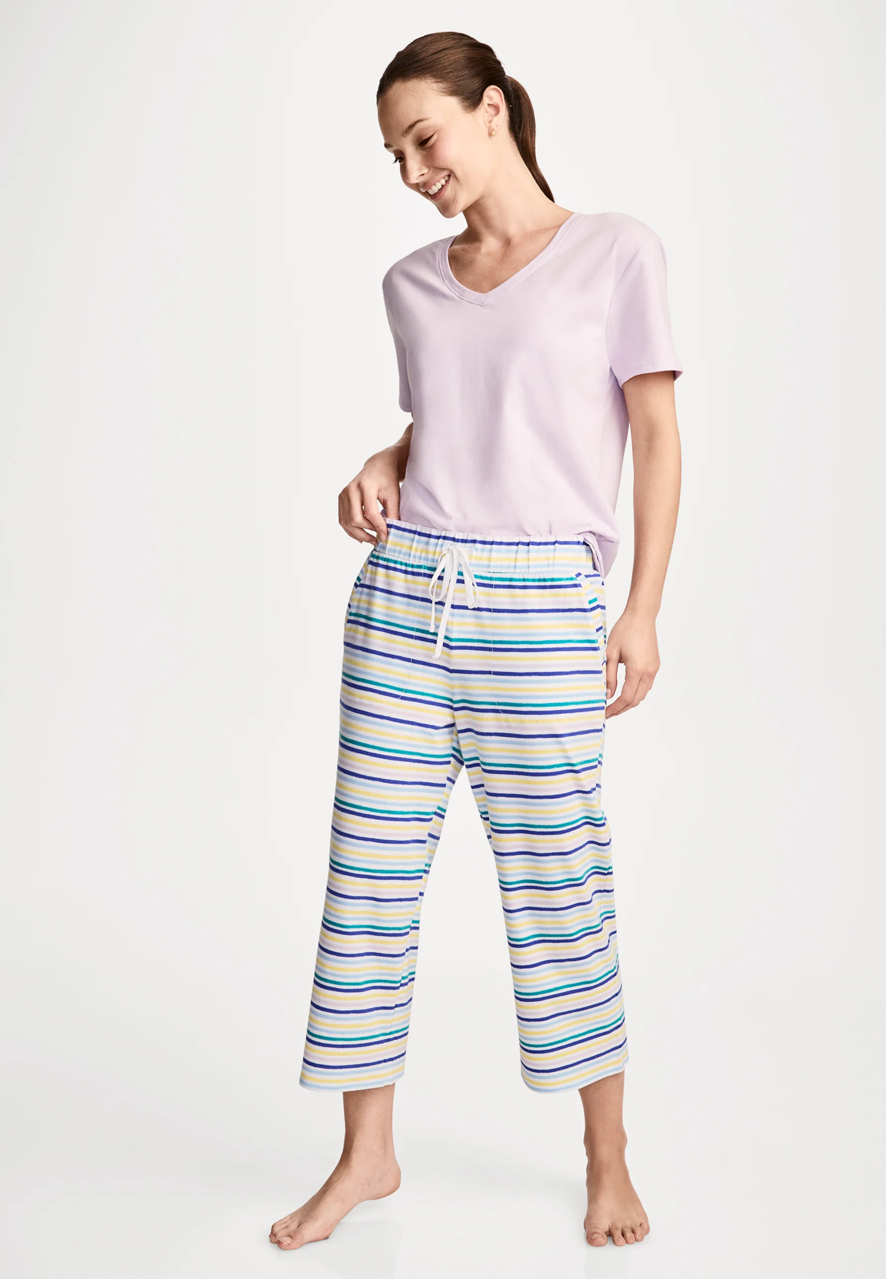 Jockey® Cotton Stretch Capri - Image 24