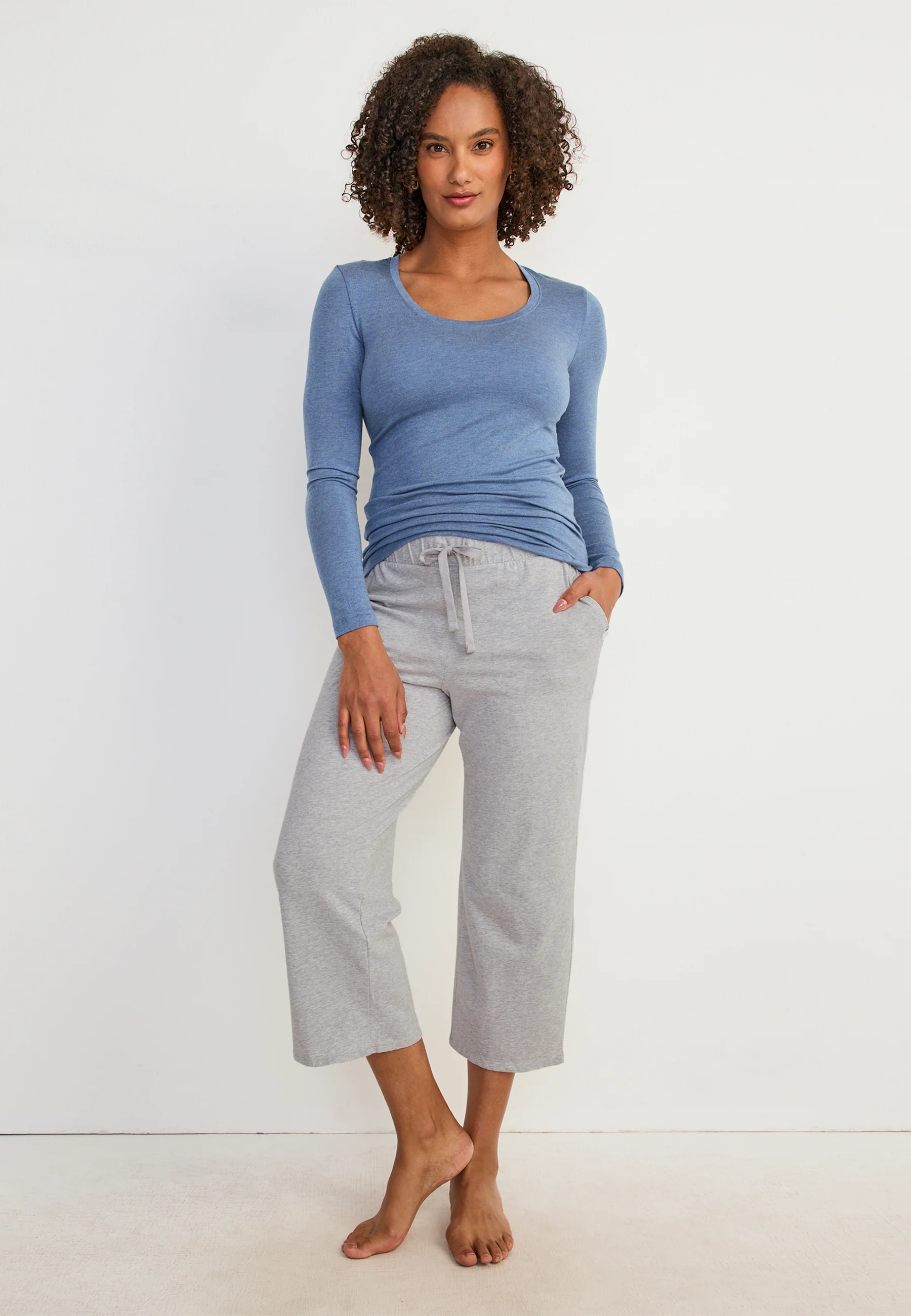 Jockey® Cotton Stretch Capri - Image 6