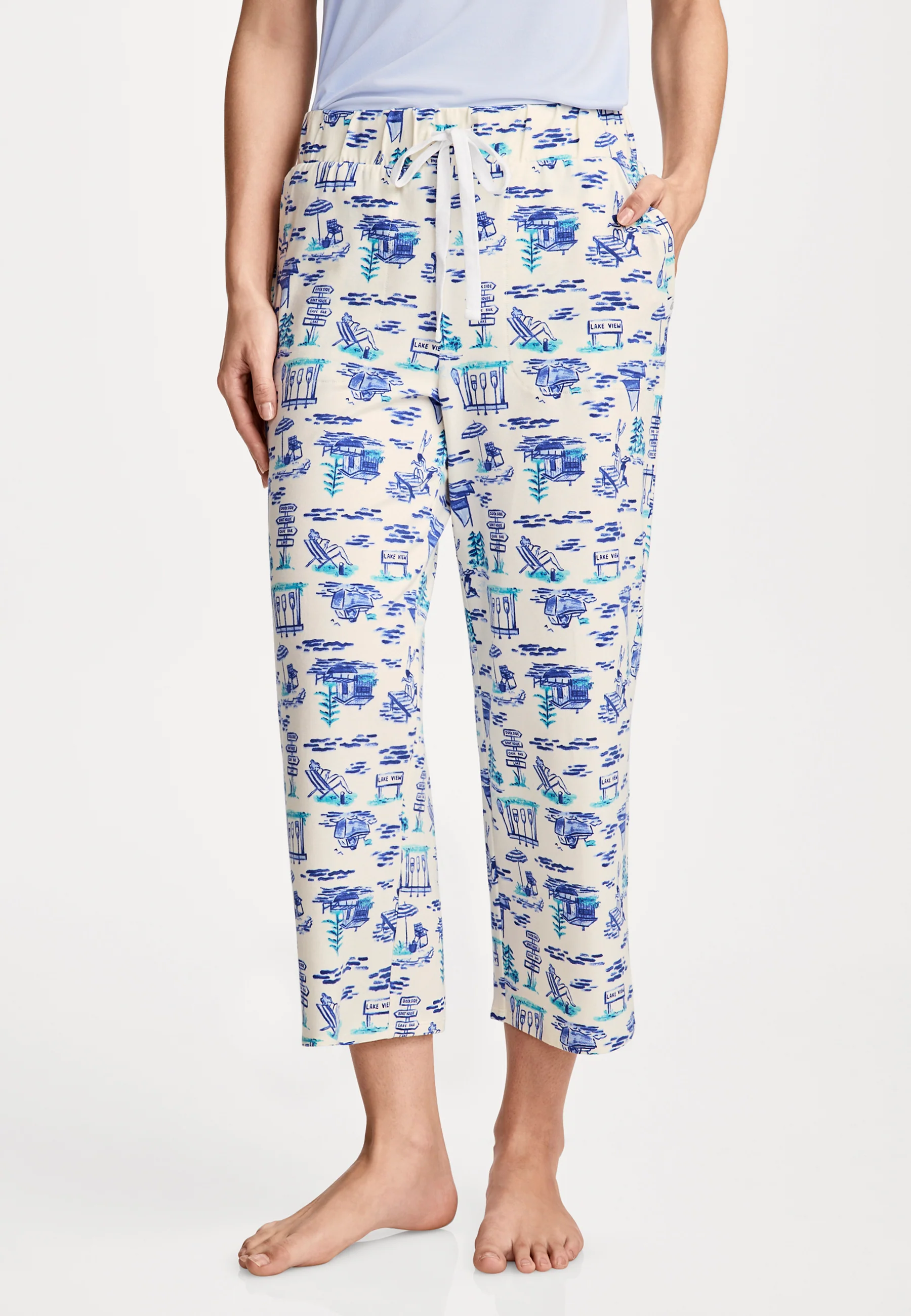 Jockey® Cotton Stretch Capri - Image 7