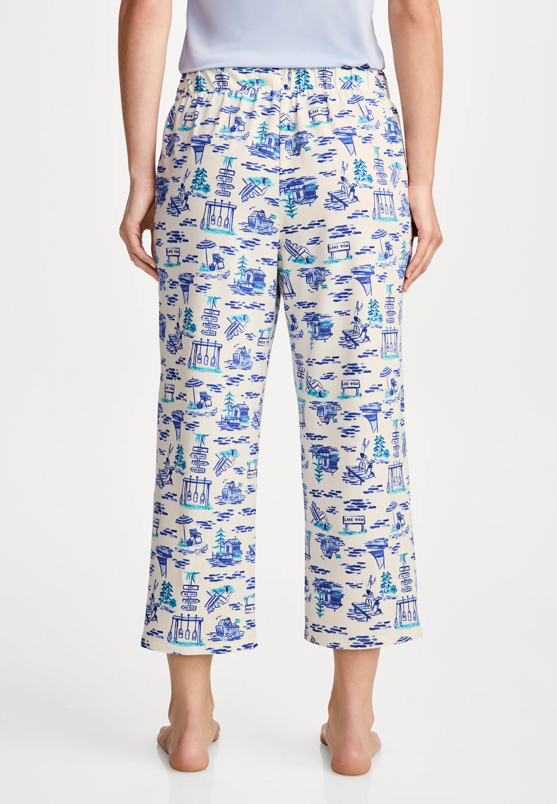Jockey® Cotton Stretch Capri - Image 8