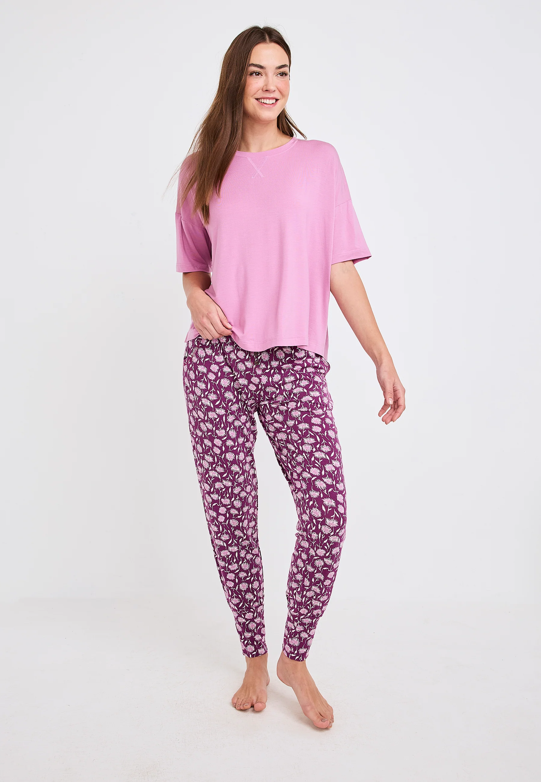 Jockey® Supersoft Lounge Hi-Lo Fashion Tee - Image 7